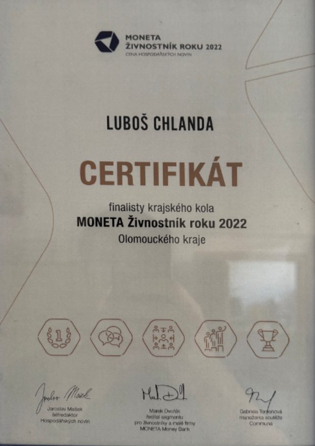 MONETA Živnostnik roku 2022